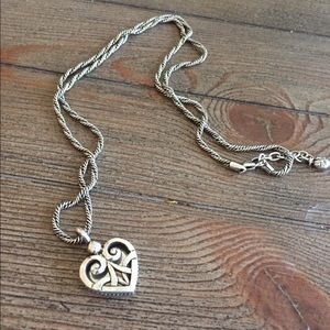 Brighton Collectibles Signature Heart Pendant